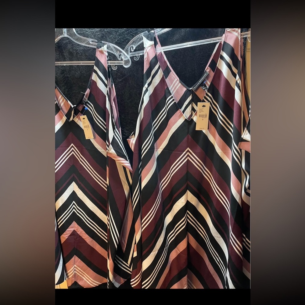 Striped V-Neck Women’s Top